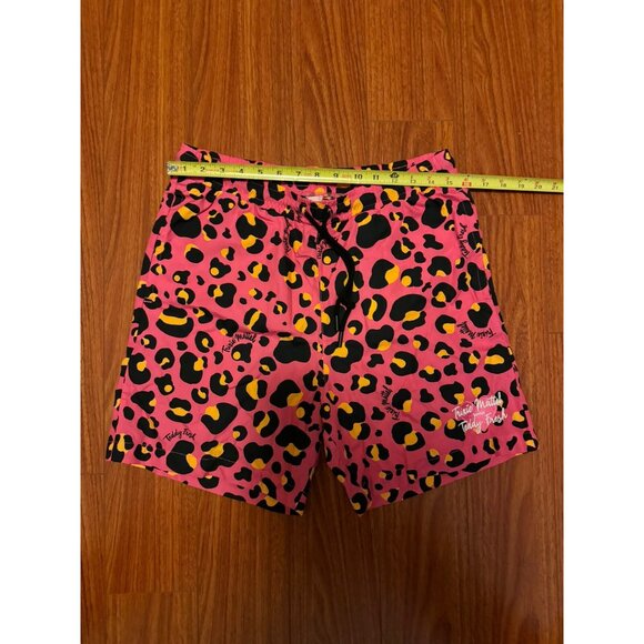 TF X TRIXIE LEOPARD SHORTS Pink Size Small - Picture 4 of 7
